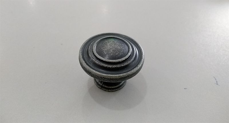 Tay nắm tủ phi 32x cao 28mm màu bạc Vinahardware -HD0441B