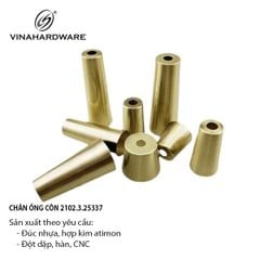 Chụp Chân Bàn Ghế Xi Mạ Vàng – Mã 2102.1.33397