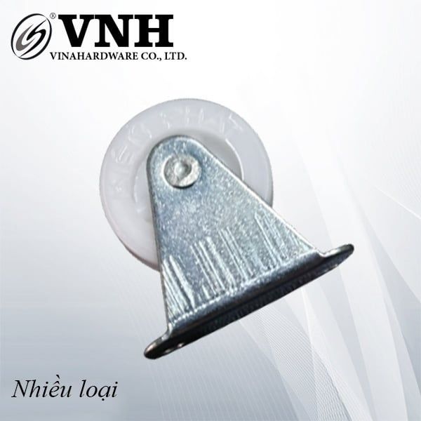 Bánh xe tủ một chiều, màu trắng Vinahardware - CT09966D30T