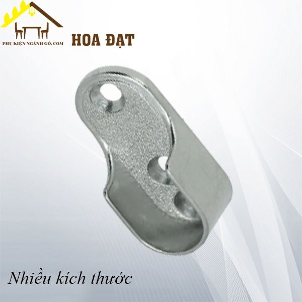 Pát đỡ thanh treo quần áo đầu ống oval – Mã 3601.2.84884