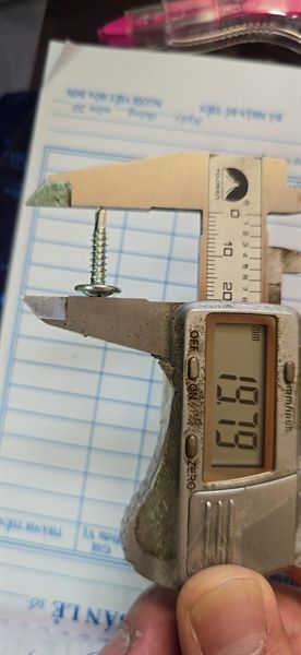 Vít khoan sắt M4 đầu dù, đuôi cá, màu trắng SC2413Z