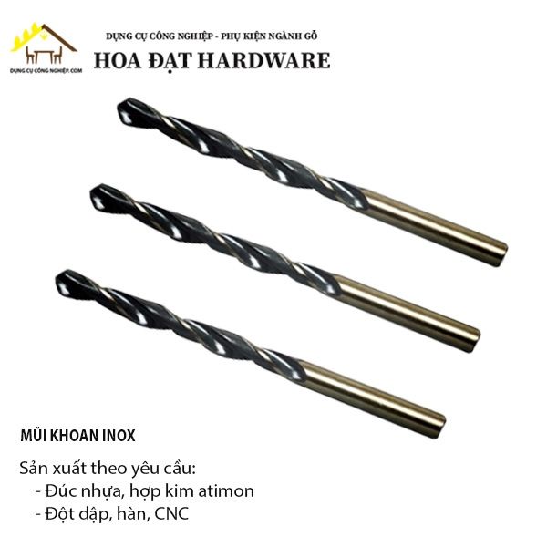 Mũi khoan inox - Mã 9401.4.00033
