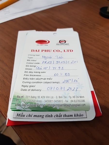 Bột sơn tĩnh điện Vinahardware – Mã 1501.3.0001