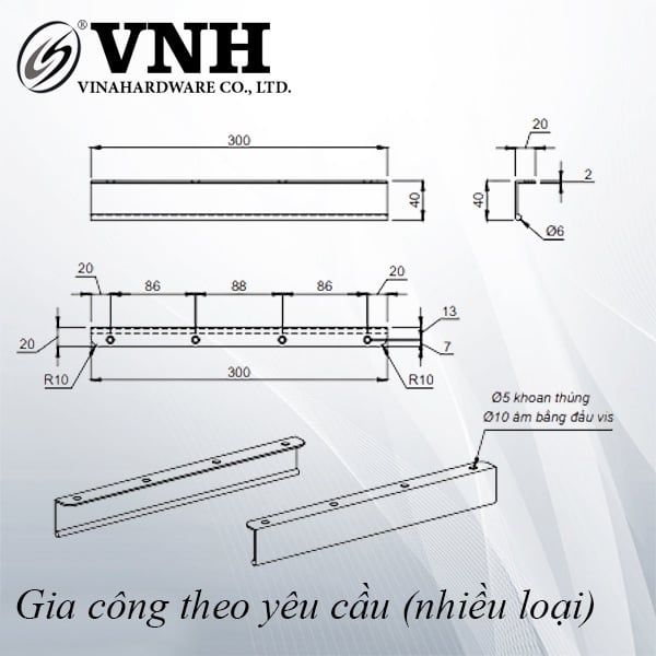 Tay nắm sắt, sơn giả cổ - VNH3004020