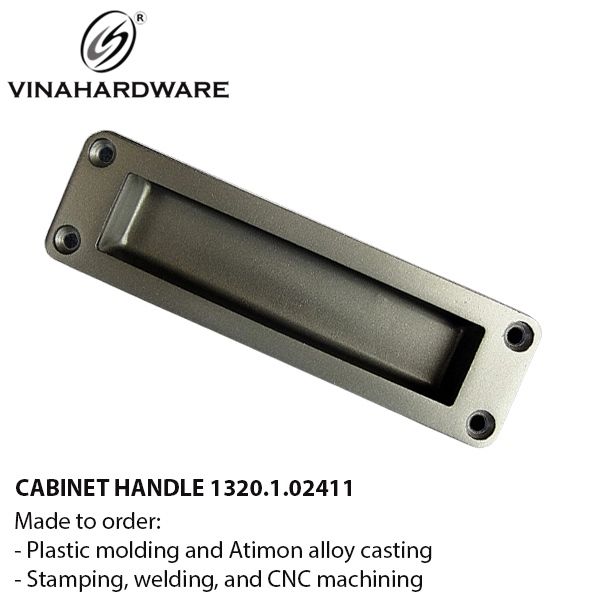 Tay nắm âm hợp kim atimon 96mm