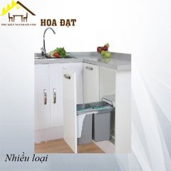 Thùng rác đôi âm tủ cánh kéo - VNH300