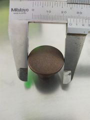Núm Tay Nắm Tủ Màu Soltic Ánh Kim – Mã 1300.3.00702 – Kích Thước Ø25x25mm