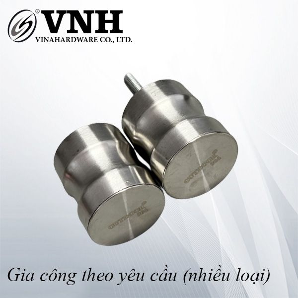 Tay nắm ngăn vách nhà vệ sinh, 45mm, inox 304 - Vinahardware -VNH000199