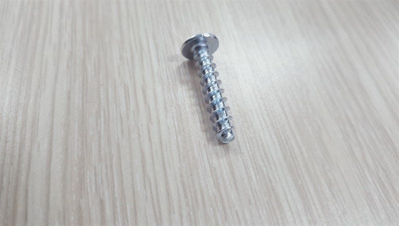 Vít đầu dù răng nhuyễn M5.5 màu trắng - HDSB378 - SC5527Z