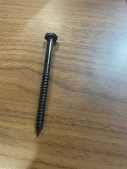 Vít phong M8 đầu lục giác ngoài, màu đen-ZP8100B