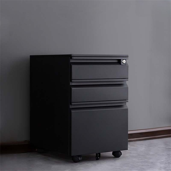 Tủ sắt ngăn kéo, sơn đen mờ - VNH500390B