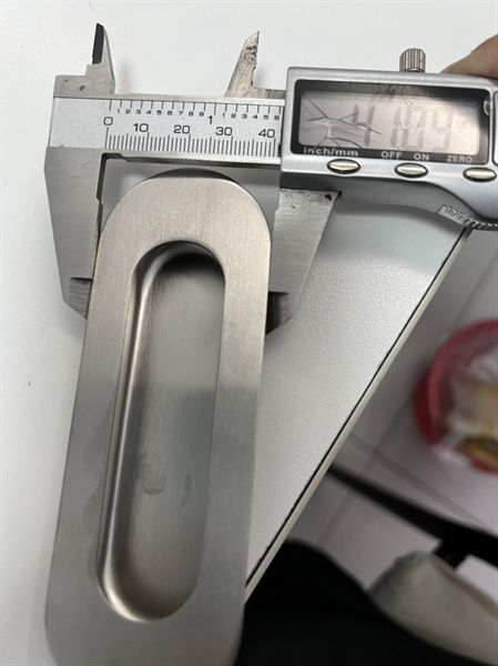 Tay nắm âm tủ 96mm, inox 201 Vinahardware -HD22192C96