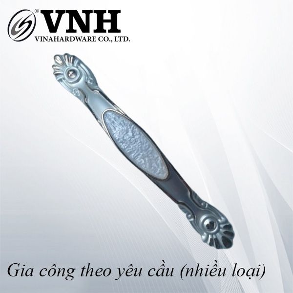 Tay nắm tủ bếp, màu trắng-HD0414D128