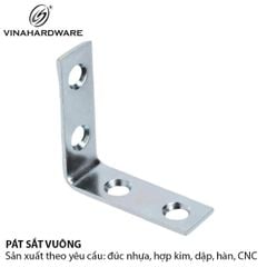 Pat (bas) vuông R15xL50x80mm dày 1.2mm - P5080