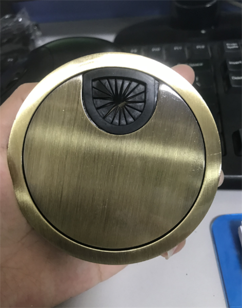 Nắp Luồn Dây Điện Mặt Bàn Mạ Crom – Mã 2800.2.00509
