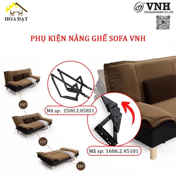 Phụ Kiện Nâng Ghế Sofa Giường - Mã 2500.2.05851