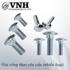 Bulong cổ vuông M8, inox 304 Vinahardware - CS815INCV
