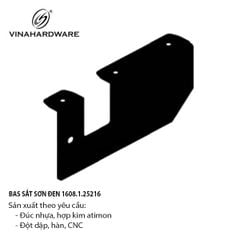 Pat (bas) sắt sơn đen mờ Vinahardware - VNH2502101BT