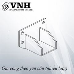 Pat (bas) sắt vuông, sơn đen mờ - VNH825347