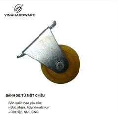 Bánh xe tủ màu vàng 35x50mm Vinahardware - CT3550Y