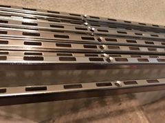 Thanh ray gắn tường 1500mm xi inox loại dày TR1500Z-TR1500Z
