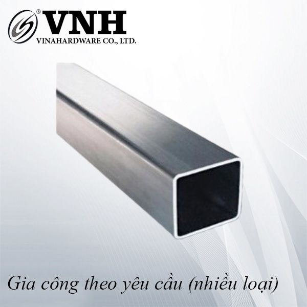 Thanh inox 201 hình chữ nhật 10x30x1.4 dài 1000mm - VNH103014IB