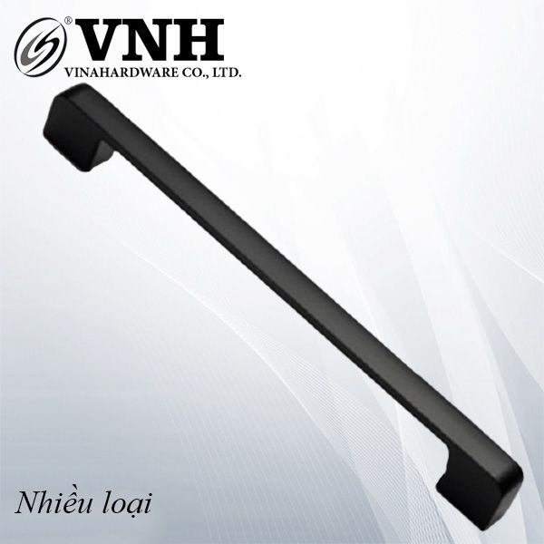Tay nắm hợp kim kẽm, màu đen Vina-HD0402D192