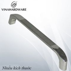Tay nắm tủ nikel bóng sáng hai đầu Vinahardware - HD0409D128