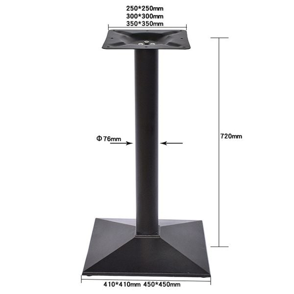 Khung bàn trụ đế chóp thang – Vinahardware – 2300.1.05096
