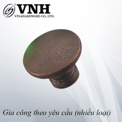 Núm Tay Nắm Tủ Màu Soltic Ánh Kim – Mã 1300.3.00702 – Kích Thước Ø25x25mm