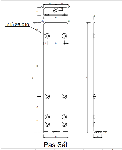 Pat (bas) sắt Vinahardware, xi bảy màu - VNH182402Z23