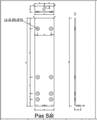 Pat (bas) sắt Vinahardware, xi bảy màu - VNH182402Z23