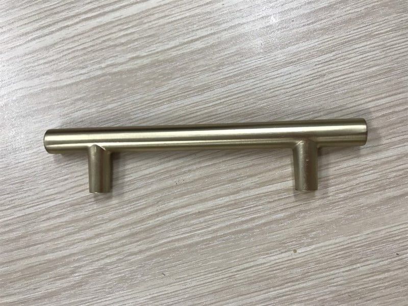 Tay nắm đũa antimon, phi 12, loại nặng - màu vàng đồng - HD0046D128A