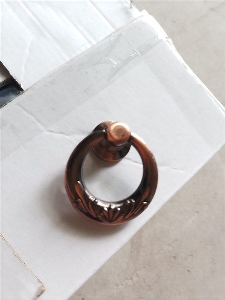 Tay nắm khoen màu nâu giả cổ Vinahardware -HD8096N