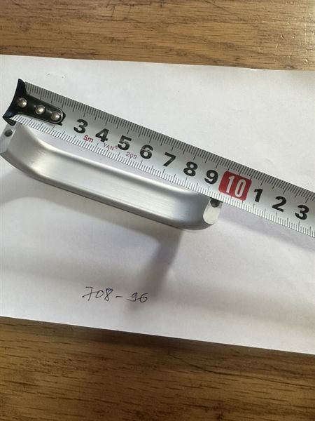 Tay nắm tủ nhôm, màu bạc - HD5035N96