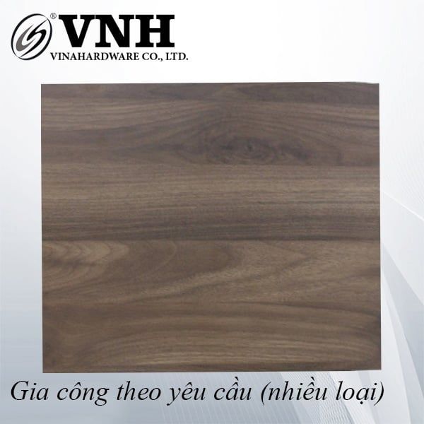 Ván công nghiệp MDF, phủ Melamin màu nâu gỗ - VNH1800600