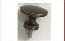 Tay nắm tròn màu giả cổ 25x20x15mm có bulon 10mm Vinahardware - HD0080MB