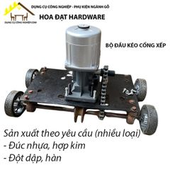 Bộ đầu kéo motor cổng xếp 1 ray FDG10650