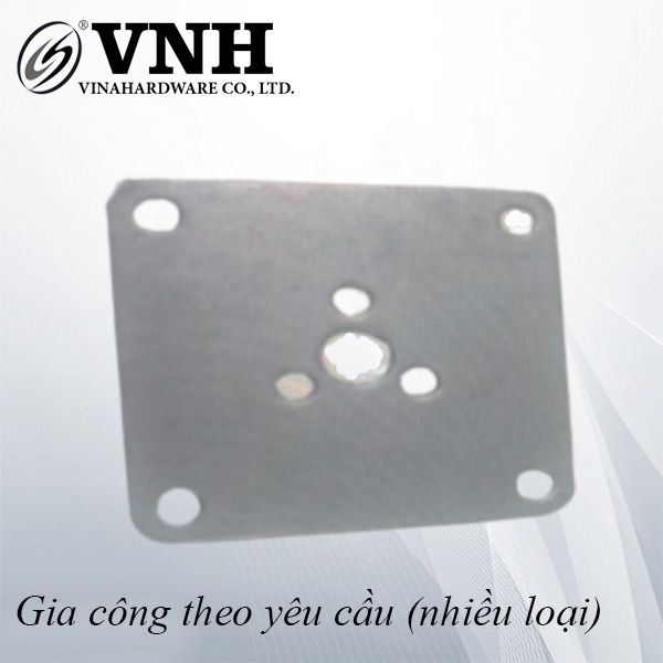 Pat (bas) sắt vuông, xi trắng - VNH606003T