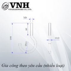 Pát (bas) móc lục giác, xi bảy màu - VNH10010