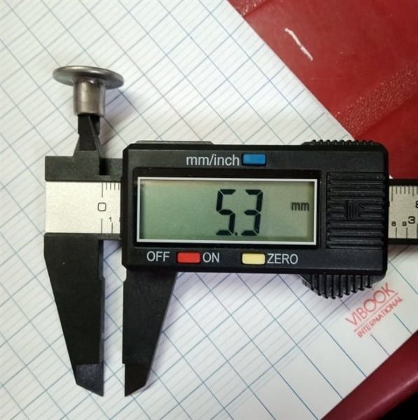 Tán đầu bằng 6x10mm, hàng phôi - SC928Z