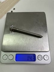 Vít gỗ lục giác chìm M7, inox 304 - VGLGC760IN