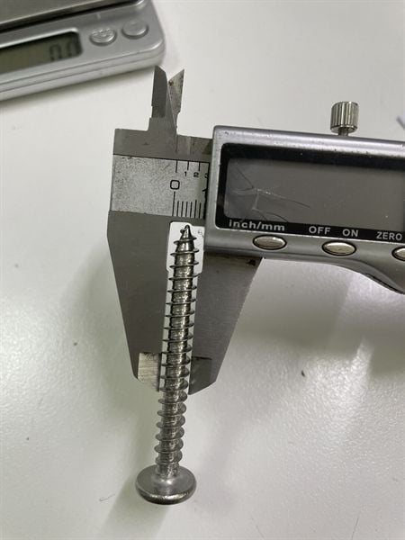 Vít gỗ lục giác chìm M7, inox 304 - VGLGC760IN