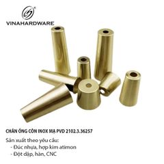 Chụp Chân Bàn Ghế Xi Mạ Vàng – Mã 2102.1.33397