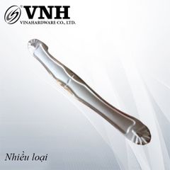Tay nắm cửa tủ hoa văn, màu trắng - HD07330D96
