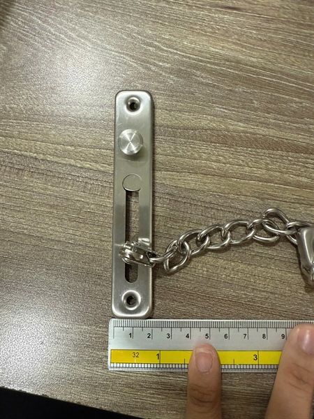 Xích cửa an toàn, màu trắng, inox 201
