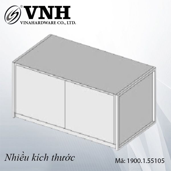 Tủ kho nhỏ, sơn trắng - VNH500800W