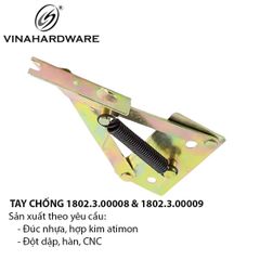 Tay nâng cửa tủ đứng, xi bảy màu - LD937Z22P