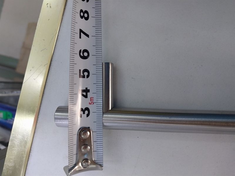 Tay nắm đũa phi 12, inox 201 - loại nặng - HD0046D96