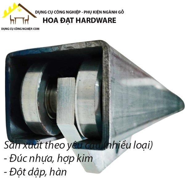 Thanh ray U cửa cổng lùa móc treo Vinahardware